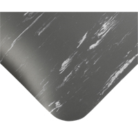 Wearwell 494.78X2X5CH Tile-Top Select Anti-Microbial Mats No.494, Smooth, 2' x 5' x 7/8", Charcoal, PVC