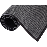 Mat Tech 3R385 Tapis Needle-Rib, Essuie-pieds/grattoir, 3' x 60' x 15/16", Gris