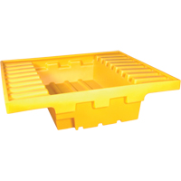 Ultratech 2395 Ultra-Rack Sump&reg;, 51.5" L x 51.5" W x 12" H, 66 US gal. Capacity
