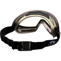 Pyramex G504DT Capstone Dual Lens Safety Goggles, Clear Lens, Anti-Fog/Anti-Scratch, Indirect Vent