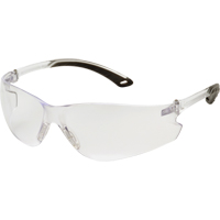 Pyramex S5810S Itek Safety Glasses, Clear Lens, Anti-Scratch, ANSI Z87+/Meets/Exceeds CSA Z94.3