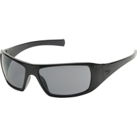 Pyramex SB5620D Goliath Safety Glasses, Grey/Smoke Lens, Anti-Scratch, ANSI Z87+/Meets/Exceeds CSA Z94.3