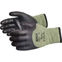 Emerald CX<sup>®</sup> Cut-Resistant Gloves, Size Large/9, 13 Gauge, PVC Coated, Stainless Steel/Kevlar<sup>®</sup> Shell, EN 388 Level 4  SFQ575 | TENAQUIP