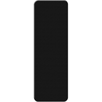 Incom Top Tape & Label ASM100K Marqueurs all&eacute;g&eacute;e/5S Armor Stripe, Rectangle, 6" lo x 2" la, Noir, Plastique