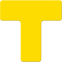 Incom Top Tape & Label ASM130Y Marqueurs all&eacute;g&eacute;e/5S Armor Stripe, T, 6" lo x 6" la, Jaune, Plastique