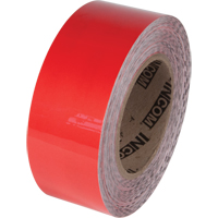 Incom Top Tape & Label TM1102R Tuff Mark&reg; Floor Marking Tape, 2" x 100', Polyester, Red