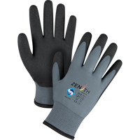 ZX-30° Premium Coated Gloves, 10/X-Large, PVC Coating, 15 Gauge, Nylon Shell SFQ728 | TENAQUIP