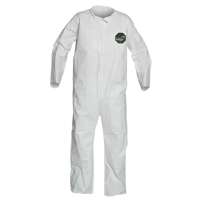 Dupont Personal Protection NB120S-LG Combinaisons ProShield 50, Grand, Blanc, Microporeux