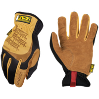Mechanix Wear CA-LFF-75-008 Gants Fastfit, Petit, Paume en Cuir fleur, Poignet &eacute;lastique
