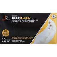KeepKleen<sup>®</sup> Medical Grade Gloves, X-Large, Latex, 5-mil, Powder-Free, White, Class 2  SGL310 | TENAQUIP