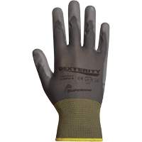 Superior Glove Works Ltd. S13GPU-9 Superior Touch&reg; Gloves, 9/Large, Polyurethane Coating, 13 Gauge, Nylon Shell