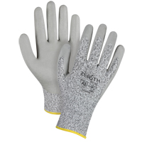 Seamless Stretch Cut-Resistant Gloves, Size Medium/8, 13 Gauge, Foam Nitrile Coated, HPPE Shell, ANSI/ISEA 105 Level 2/EN 388 Level 3 SFU853 | TENAQUIP