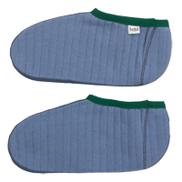 Bama 84-305-6/7 Chaussons pour bottes en caoutchouc, Hommes, Moyen, Bleu, Coton/Molleton