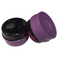 Dentec 15F158T20LPO Respirator Cartridge, Combination Gas/Vapour Cartridge and Particulate Filter, Organic Vapour/P100 Filter