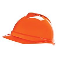 MSA 10034026 Casque de protection V-Gard, R&eacute;pond aux normes CSA type 1, Suspension Rochet, Ventil&eacute;