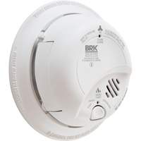 BRK Electronics SC9120BA Ionization Smoke & Carbon Monoxide Combination Alarm, Battery Operated/Hardwired