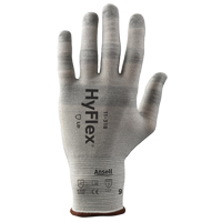 Ansell 11318080 HyFlex&reg; 11-318 Cut Resistant Gloves, Size Medium/8, 18 Gauge, Dyneema&reg; Shell, ASTM ANSI Level A2/EN 388 Level B