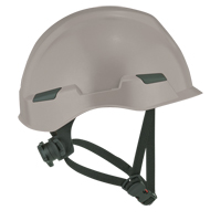 Dynamic™ Rocky™ Industrial Climbing Helmet, Non-Vented, Ratchet, Grey SFY638 | TENAQUIP