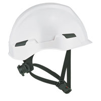 Casque d'alpiniste industriel Rocky<sup>MC</sup> Dynamic<sup>MC</sup>, Non ventilé, Rochet, Blanc SFY778 | TENAQUIP