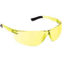 PIP Global Safety EP855-A Lunettes de s&eacute;curit&eacute; sans monture Mini-Tech Dynamic, Lentille Ambr&eacute;e, Antibu&eacute;e/Anti-&eacute;gratignures/Antistatique, ANSI Z87+/R&eacute;pond ou surpasse la norme CSA Z94.3