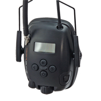 PIP Global Safety 1030334-H5 Howard Leight Sync Electo-H Helmet Earmuffs, Cap Mount Style, 30 dB