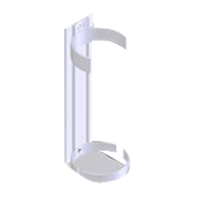 PIP Global Safety FAEWTB Dynamic Plastic Vehicle Bracket for Bio Med Wash&reg; Solution