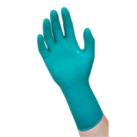 Microflex 93260080 93-260 Chemical Resistant Disposable Gloves, Medium, Neoprene/Nitrile, 7.8-mil, Powder-Free, Green