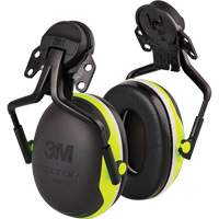 3M X4P5E Peltor Electrically Insulated Earmuffs, Cap Mount, 25 NRR dB