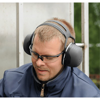 3M X5P5E Peltor Electrically Insulated Earmuffs, Cap Mount, 31 NRR dB