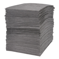 Zenith Safety Products SGC489 Premium Meltblown Sorbent Pads, Universal, 15" x 18", 30 gal. Absorbancy
