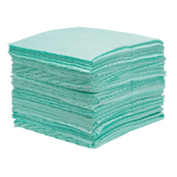 Zenith Safety Products SGC515 Premium Bonded Sorbent Pads, Hazmat, 15" x 18", 25 gal. Absorbancy