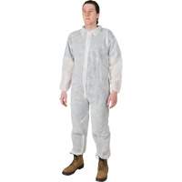 Coveralls, 2X-Large, White, Polypropylene SGD167 | TENAQUIP