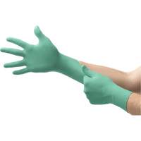Ansell 3771 Micro-Touch&reg; Affinity&reg; Examination Gloves, Small, Neoprene, 6.3-mil, Powder-Free, Green, Class 2