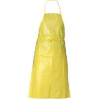KleenGuard™ A70 Chemical Spray Protection Apron, Polyethylene, 44" L x 29" W, Yellow  SGD729 | TENAQUIP