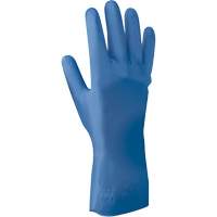 Showa 707D-11 Gants jetables r&eacute;sistants aux produits chimiques, Taille 2T-Grand/11, 12" lo, Nitrile, 9 mils
