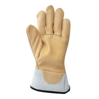 Akka S168-3-L Gants pour monteur de ligne, Grand, Paume en Cuir fleur de vache
