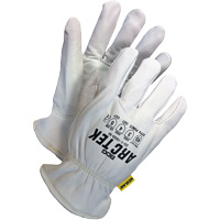 Bob Dale Gloves 20-1-1600-L Cut-Resistant Driver's Gloves, Large, Grain Goatskin Palm