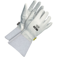 Bob Dale Gloves 20-9-1605-X2L Gants pour conducteur isothermes r&eacute;sistant aux coupures, 2T-Grand, Paume en Cuir fleur de ch&egrave;vre, Thinsulate