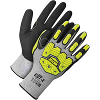 Bob Dale Gloves 99-1-9790-11 Gants enduits en tricot synth&eacute;tique, Taille 2T-Grand/11, Calibre 13, Rev&ecirc;tement Mousse de nitrile, Enveloppe en PEHP, EN 388 niveau 5