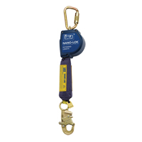 3M DBI Sala Protection Contre Les Chutes 3101599 Cordage de s&eacute;curit&eacute; autor&eacute;tractable allong&eacute; Nano-Lok, 10', Polyester/Sangles, Pivotant