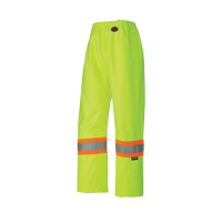 Pioneer V1110360-XL 5586 450D Safety Pant, Polyester, X-Large, High Visibility Lime-Yellow