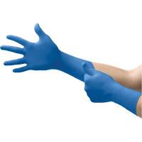 Microflex SG-375-XL Microflex&reg; SafeGrip SG-375 Medical Exam Gloves, X-Large, Latex, 11-mil, Powder-Free, Blue, Class 2