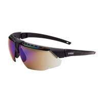 PIP Global Safety S2853 Lunettes de s&eacute;curit&eacute; Uvex Avatar, Lentille Bleu/Miroir, Anti-&eacute;gratignures, ANSI Z87+/R&eacute;pond ou surpasse la norme CSA Z94.3