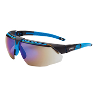 Uvex<sup>®</sup> Avatar™ Safety Glasses, Blue/Mirror Lens, Anti-Scratch Coating, ANSI Z87+/CSA Z94.3  SGG282 | TENAQUIP