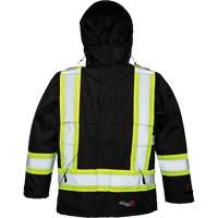 Viking Professional 3907FRJ-XXXXL Manteau Journeyman, Polyester/Polyur&eacute;thane, Noir, 4T-Grand