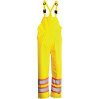 Viking 6323PG-XXXXL Open Road&reg; Bib Pants, Polyester, 4X-Large, High Visibility Lime-Yellow