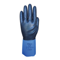 BCL Glove Ltd AK4BB-10XL Summitech Full-Dipped Chemical Resistant Gloves, Size X-Large/10, 11.8" L, Chloroprene, Poly-Cotton Inner Lining, 59-mil