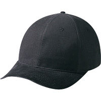  SGH447 Casquette antichocs en flanelle de coton, Noir, Coton