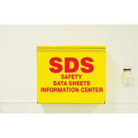 Accuform Signs ZRS389 Armoire de rangement pour fiches signal&eacute;tiques, Anglais, Compris reliures