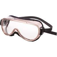 Encon 5058202 500 Series 503RC Safety Goggles, Clear Lens, Anti-Fog, Indirect Vent